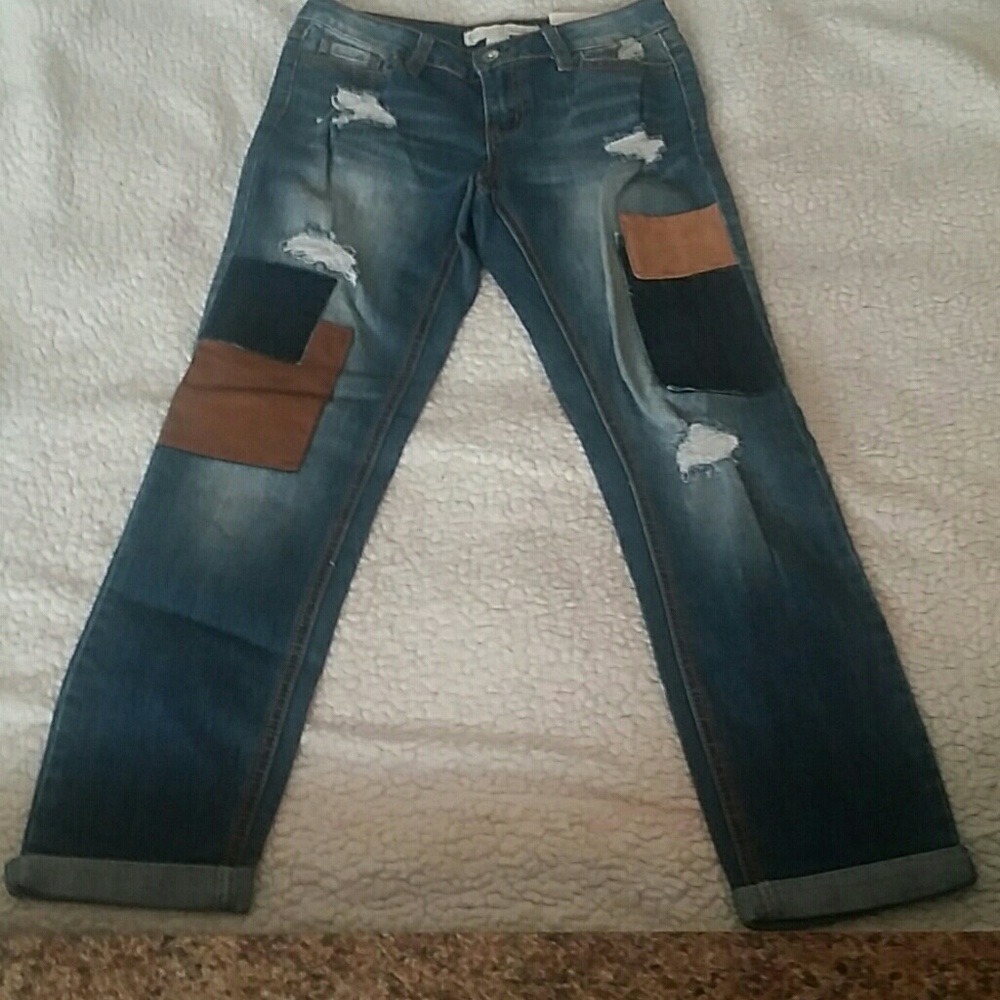 NWT CATO Girlfriend Ankle Jeans Sz. 2